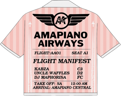 Amapiano Airways Button up - Stewardess (Pre Order)